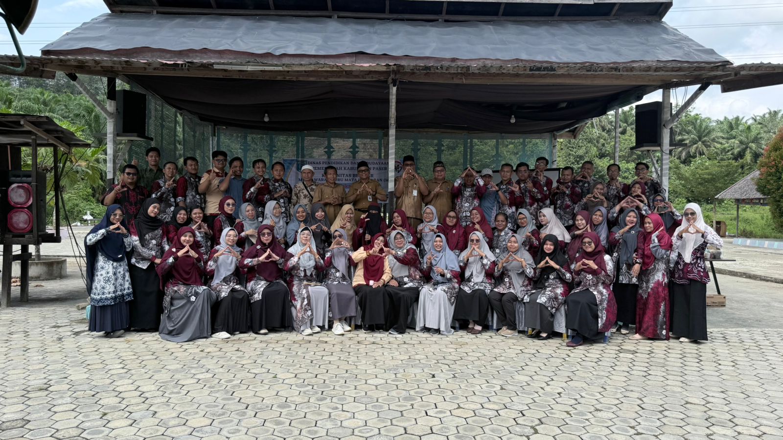Guru MTs Negeri 3 Paser Turut Aktif MGMP Matematika SMP/MTs Sekabupaten Paser